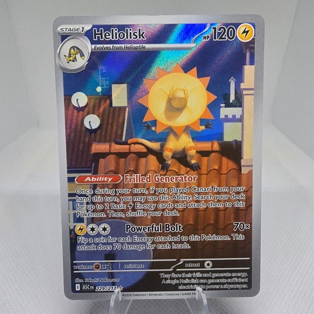Heliolisk 229 Pokemon Ascended Heroes
